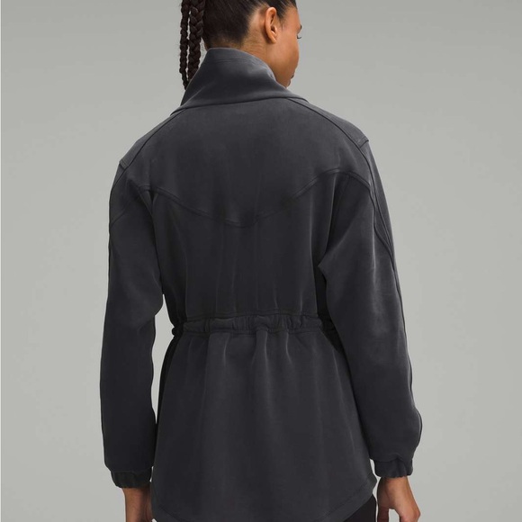 Lululemon Softstreme Cinch Waist Full Zip Jacket Size 6 - Picture 2 of 11